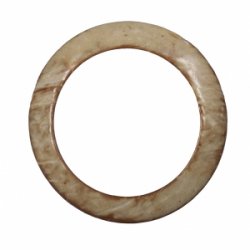 Кольцо из кокоса №46 L110=69мм  (100шт) цвет:бежевый