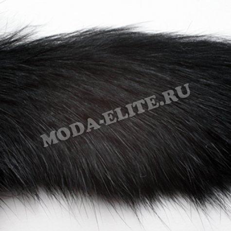 Тесьма - мех кролик FS 3089 15мм (10м) цвет:075-черный