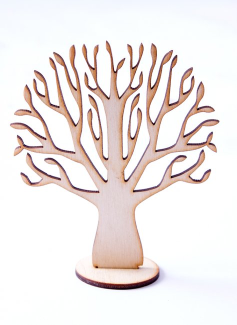Добрый мастер деревянная заготовка для декупажа №10652 "Дерево" 9,5*10,9см (1шт) цвет:дерево