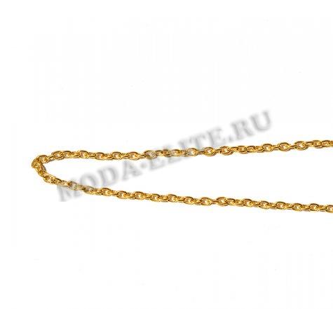 Цепь металл декоративная 11544-5 звено 4*3мм (5м) цвет:золото