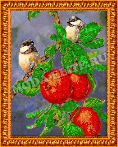 Картина из страз «Яблоневый сад»  (1шт) цвет:ДК-337