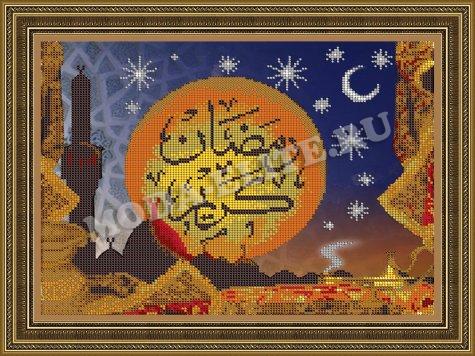 Картина из страз «Ислам»  (1шт) цвет:ДК-416
