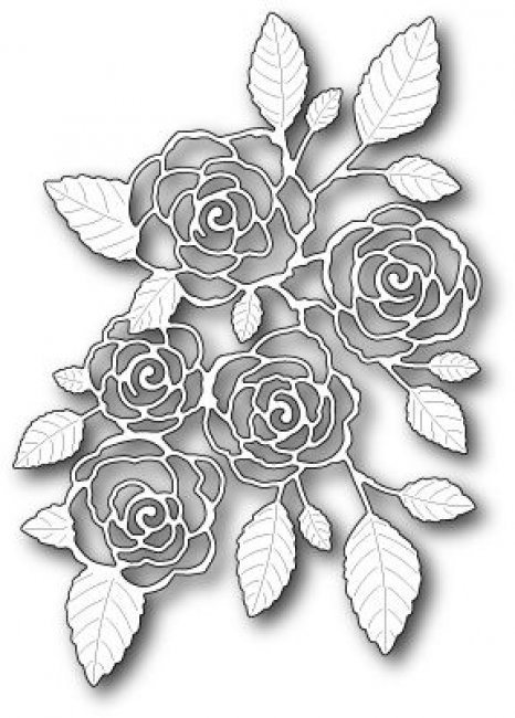 Добрый мастер деревянная заготовка для декупажа №18191 "Розы" 8*12см (1шт) цвет:дерево