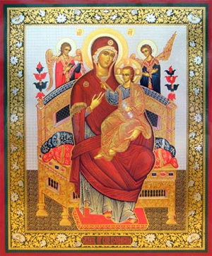 Икона Божией Матери Всецарица (Пантанасса)