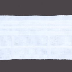 Лента шторная капрон № 2701-0(606-0) 60мм (50м) цвет:прозрачный