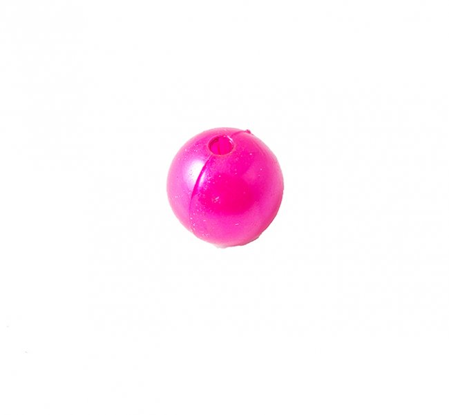 Бусины пластик "жемчуг" d 12мм (20шт) цвет:057-персиковый