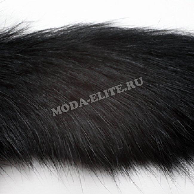 Тесьма - мех кролик FS 3089 15мм (10м) цвет:075-черный