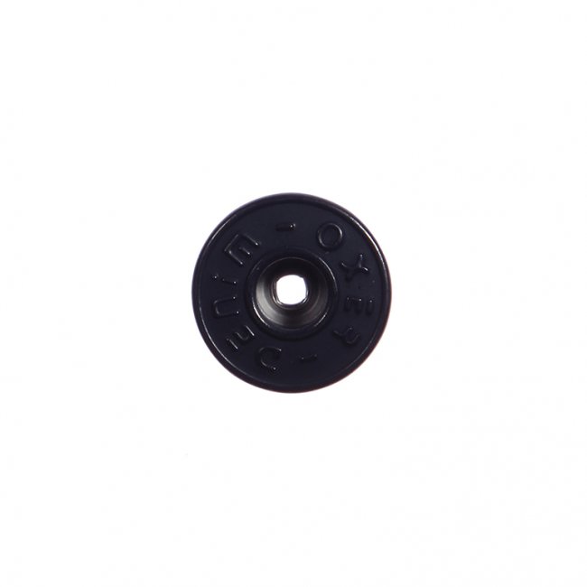 Пуговица джинс FS7299 на фиксированной ножке d17мм (10шт) цвет:075-черный