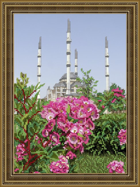 «Светлица» набор для вышивания бисером №172 «Мечеть» бисер Китай 24*19см (1шт) цвет:172
