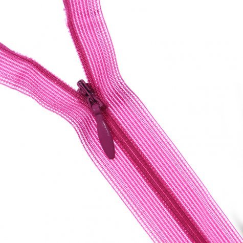 Молния потайная тип 3 неразъемная 10см (1шт) цвет:513-розовый