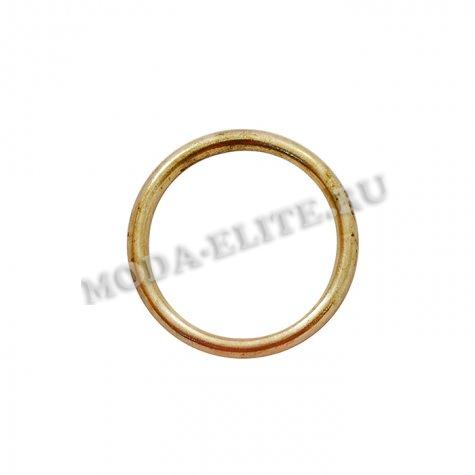 Кольцо металл №8069 литое 34/42мм (10шт) цвет:золото