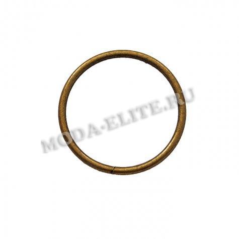 Кольцо металл №8071 сварное 20/24мм (1000шт) цвет:оксид