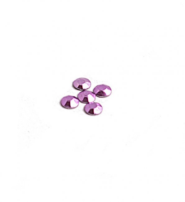 Термо - металл граненый цветной 2мм (1000шт) цвет:051-фиолетовый
