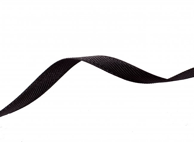 Лента С3307 для вешалок 8мм (25м) цвет:С075-черный