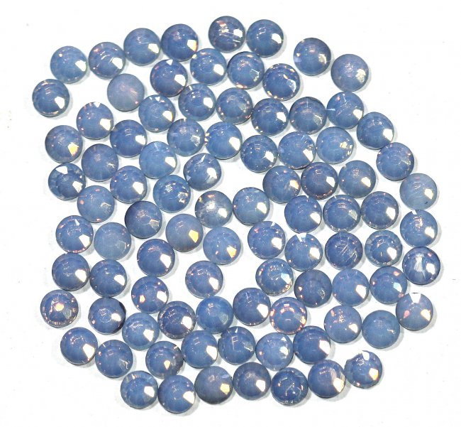Стразы граненые холодной фиксации 10ss высшего качества цветные (100шт) цвет:211-Light sapphire