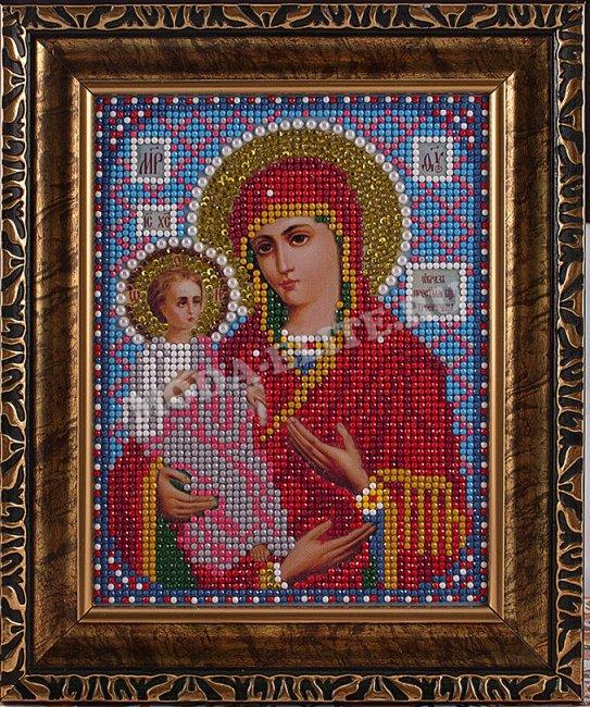 Икона из страз "Прсв. Богородица Троеручица" (1шт) цвет:406