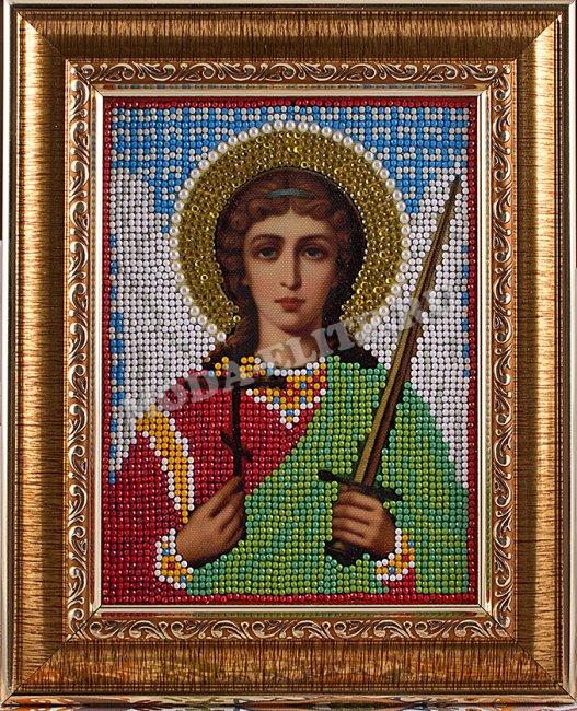 Икона из страз "Св. Ангел Хранитель-1" (1шт) цвет:304