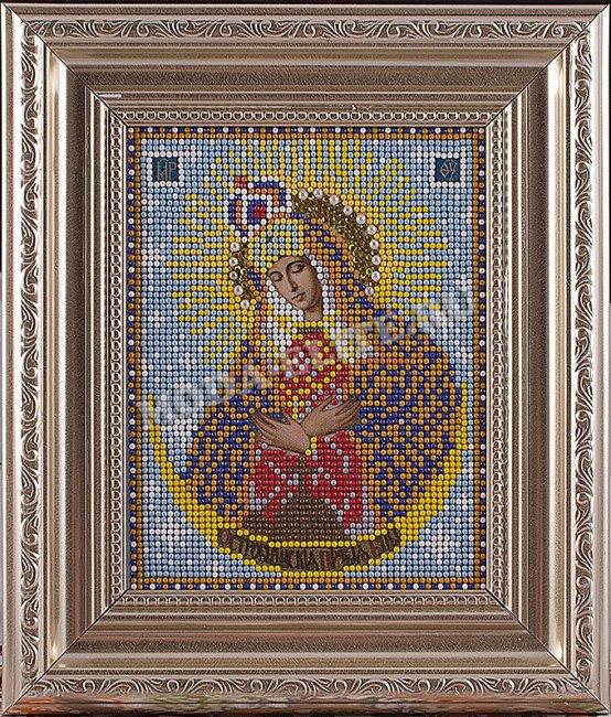 Икона из страз "Прсв. Богородица Остробрамская" (1шт) цвет:419