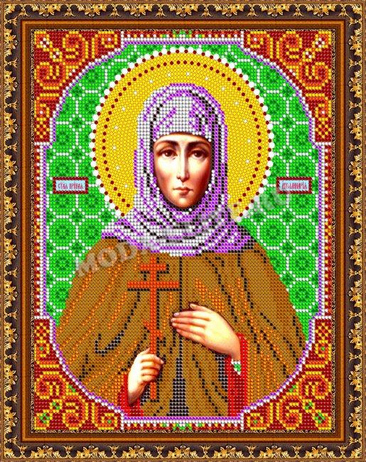 Икона из страз "Св. Полина" (1шт) цвет:ДМ-691