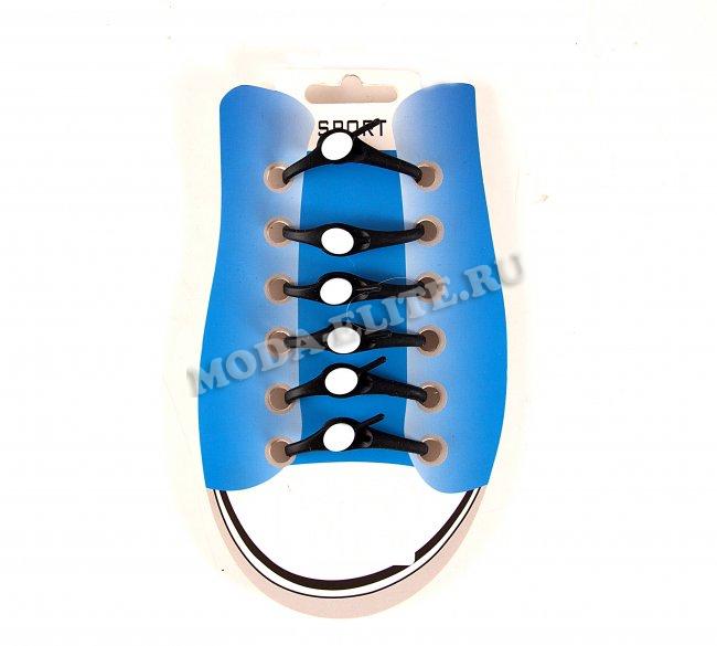 Шнурки для обуви №10915 силиконовые (резиновые) 12*0,4см (100шт) цвет:131-желтый