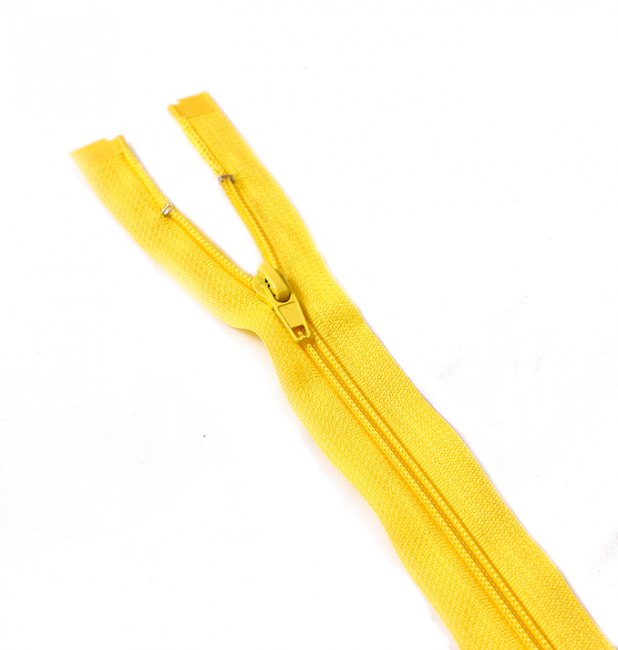 Молния "спираль" тип 5-1 разъемная 65см (10шт) цвет:110-желтый
