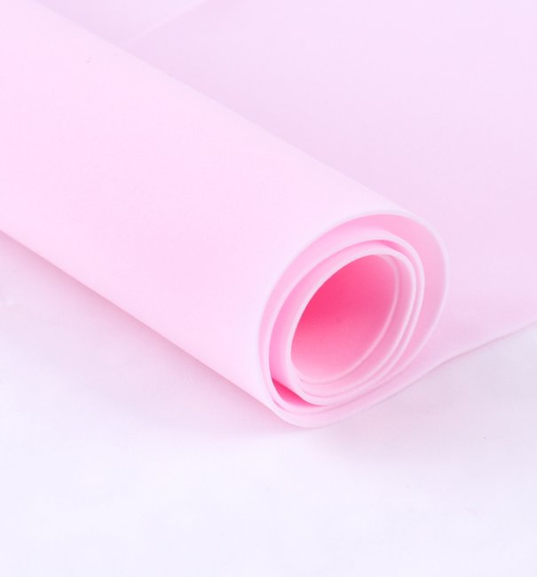 Фоамиран в рулоне 0,7-1мм (50*60см) цвет:512-розовый