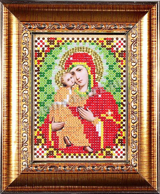 Икона из страз "Прсв. Богородица Владимирская" (1шт) цвет:ДЛМ384
