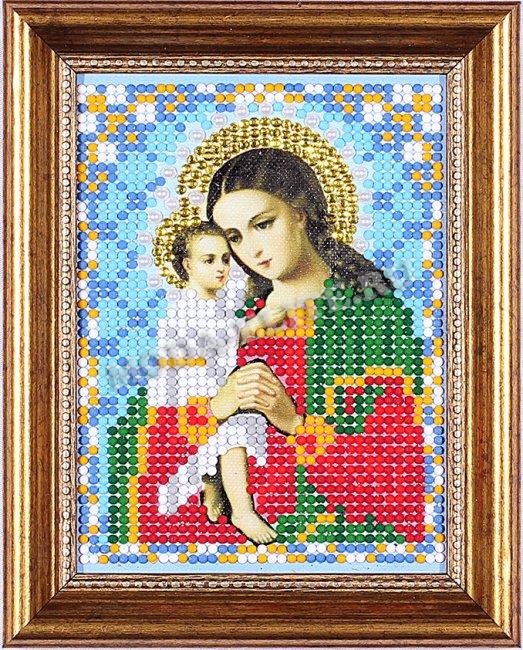Икона из страз "Прсв. Богородица Взыскание погибших" (1шт) цвет:ДЛМ369