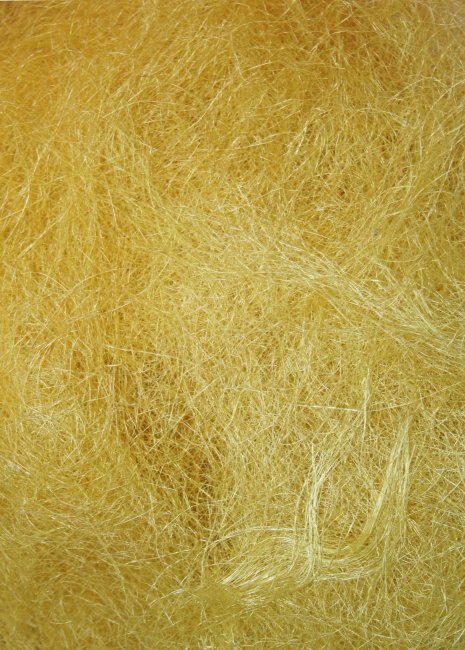 Сизаль - натуральное волокно (100гр) цвет:А001-молочный