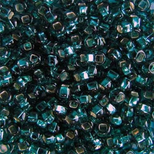 Бисер "PRECIOSA" Transparent - Silver Lined № 331 29 001 10/0 (46-50гр) цвет:57710-4(кв)