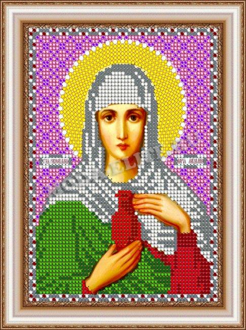 «Диамант» схема с клеевым покрытием для алмазной вышивки ДМ-738 «Св. Мария Магдалина» 14,3*19,3см (1шт) цвет:ДМ-738