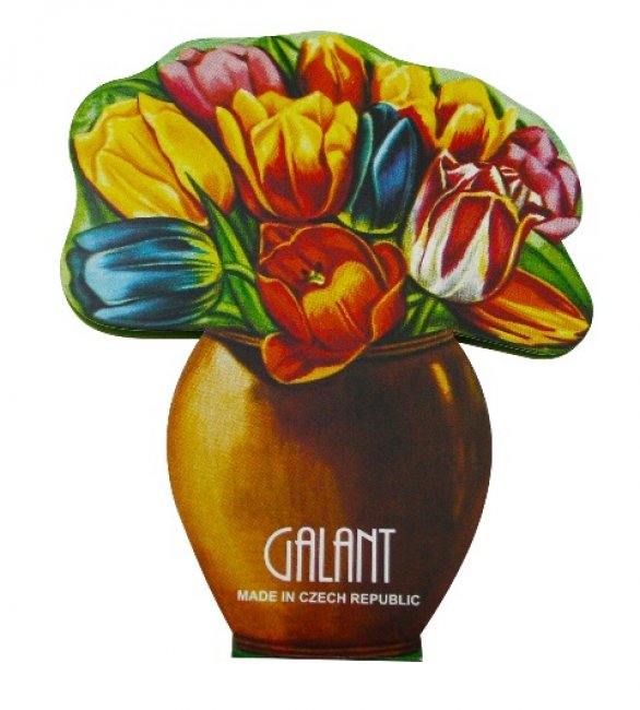 Набор игл "Galant"  128202 "Тюльпан" для ручного шитья с нитковдевателем (19шт) цвет:ассорти