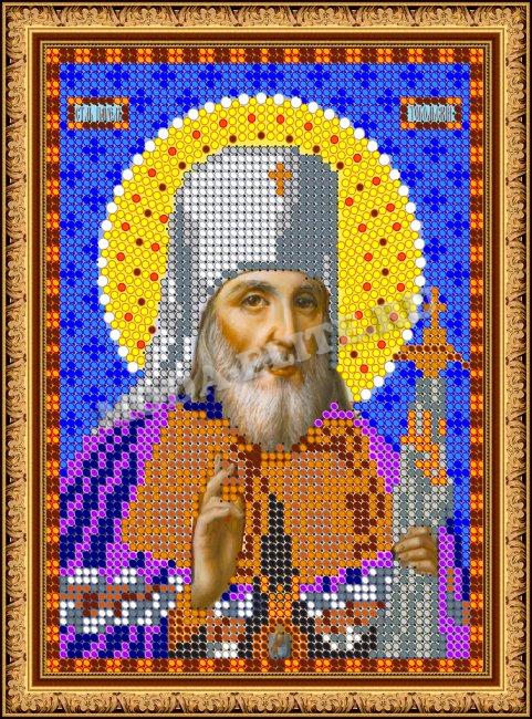 Икона из страз "Св. Павел Тобольский" (1шт) цвет:ДМ-757