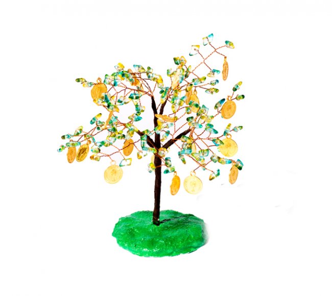«Светлица» набор для бисероплетения «Денежное дерево» ~ 14*16см (1шт) цвет:Р-018