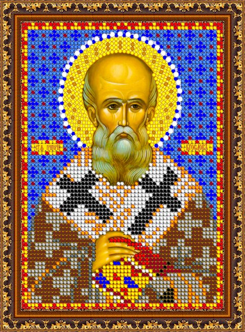 «Диамант» набор со стразами ДМ-764«Св.Григорий» 14,3*19,3см (1шт) цвет:ДМ-764