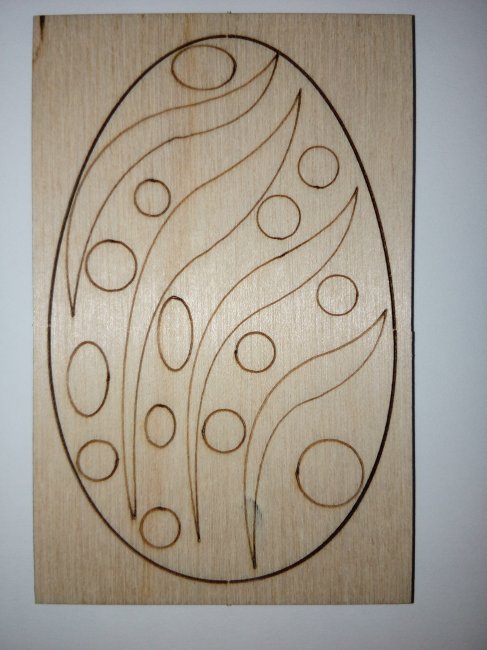Добрый мастер деревянная заготовка для декупажа №16590 "Яйцо" 7,6*4,9см (1шт) цвет:дерево