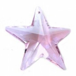 Кулон 6714 Star Pendant 20мм (1шт) цвет:508-Rosaline