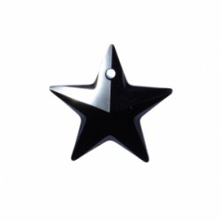 Кулон 6714 Star Pendant 20мм (1шт) цвет:280-Jet
