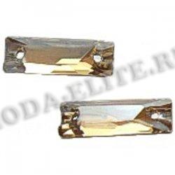 Стразы пришивные 3255 26*8,5мм Foiled (1шт) цвет:001GSHA-Crystal Gold