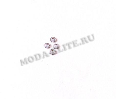 Стразы 2038 SS 6 Silver-Foiled Hotfix (10шт) цвет:001-Crystal