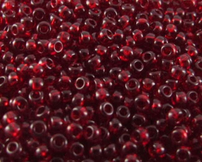 Бисер Transparent Colours 10/0 Китайский калиброванный (18-21гр) цвет:5B/1