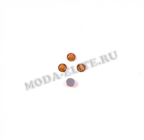 Стразы 2028 SS16 M-Foiled Hotfix (10шт) цвет:203-Topaz