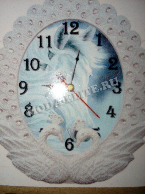 Часы-мозаика №13373 (с часовым механизмом) Лошадь