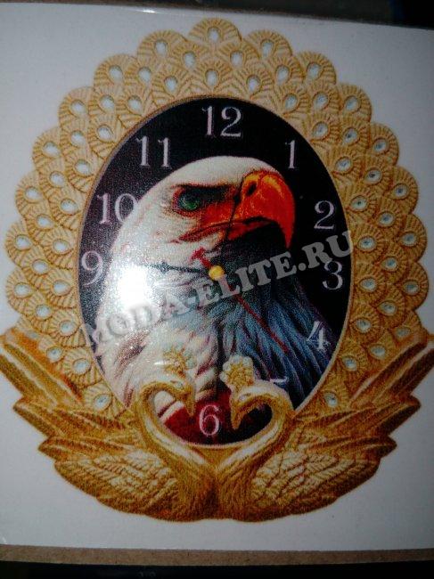 Часы-мозаика №13373 (с часовым механизмом) Орел