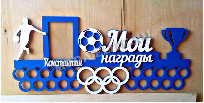 Медальница 50238 60х30см х 6мм (фото 10х15см)
