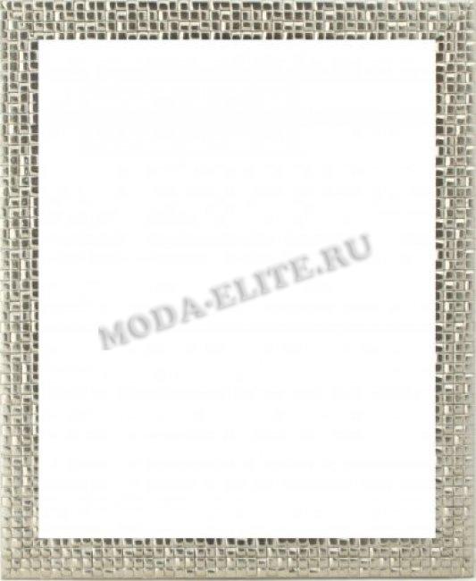 Декоративная рама F2007-402-8 из пластикового багета 30*38см, толщина стекла 2мм ширина багета 2см (1шт) цвет:серебро