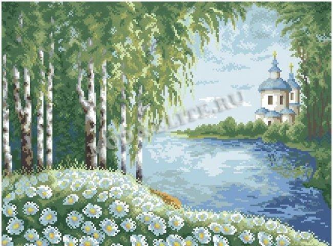 Набор для вышивания крестом F383 61*48см (1шт)