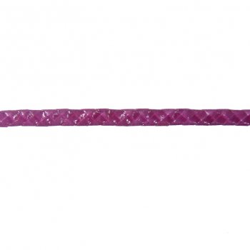 Шнур декоративный BG6360 плетеный 4мм (10м) цвет:267-сиреневый