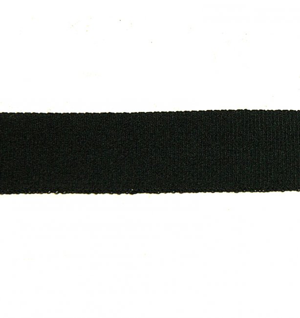 Лента 515 "а" шляпная 20мм (50м) цвет:С075-черный